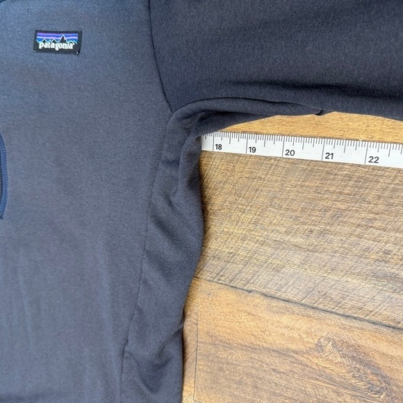 Patagonia Half Zip Pullover Jacket Mens Size S Gray Hiking Outdoor Gear Camping - Picture 8 of 14